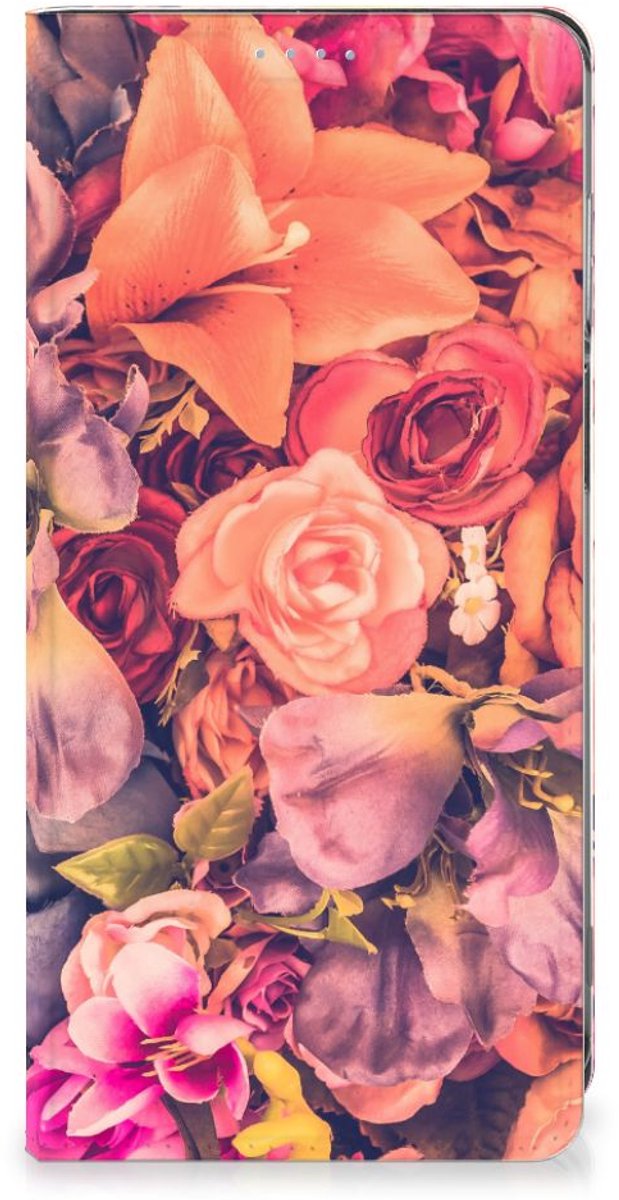 Motorola Moto G62 5G Smart Cover Bosje Bloemen