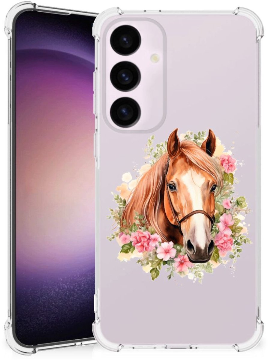 Case Anti-shock voor Samsung Galaxy S24 Plus Paard