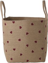 Vertbaudet Opbergmand XL van jute Coeur