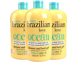 Treaclemoon Bad en Douchegel Brazilian Love - 3 x 500 ml