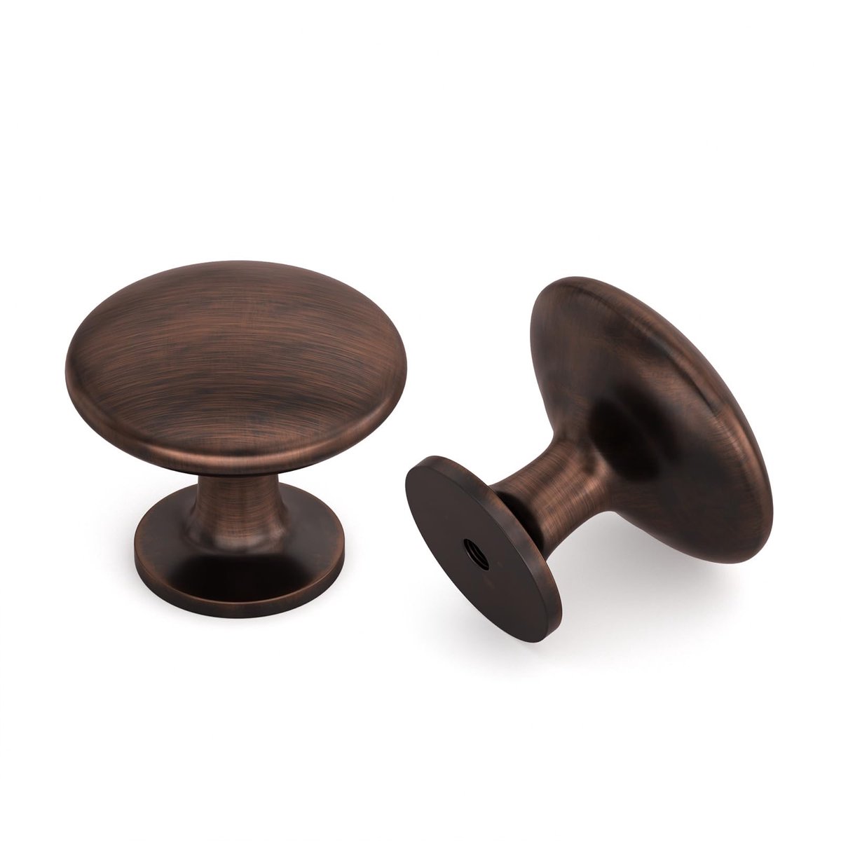 My Ninki ® Stijlvolle Set van 10 Klassieke Olie Ingewreven Bronzen Meubelknoppen voor Keuken en Badkamer