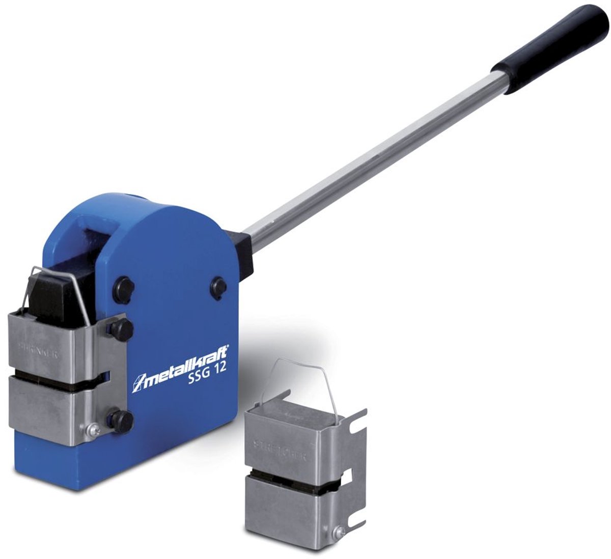 Strek en stuikmachine inbreng 25 mm tot 1,2 mm Metallkraft SSG12