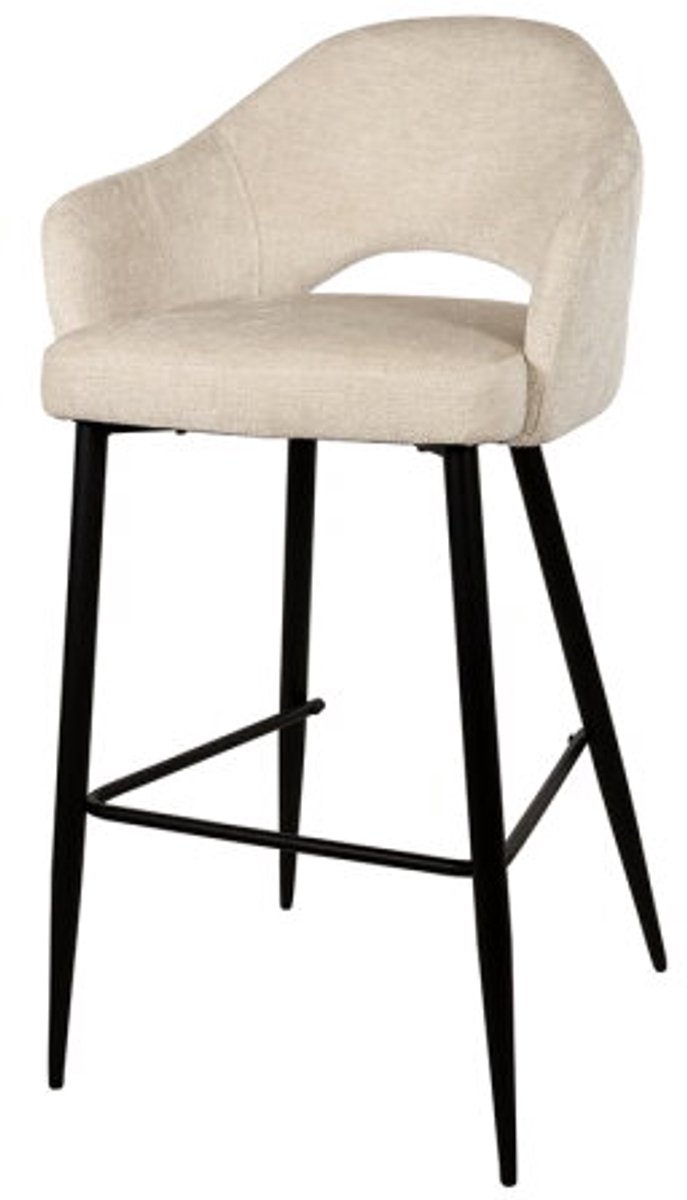 Carmen barstoel - Perfect Harmony - Ivory 02 - Unique Collection - barstoelen set van 2