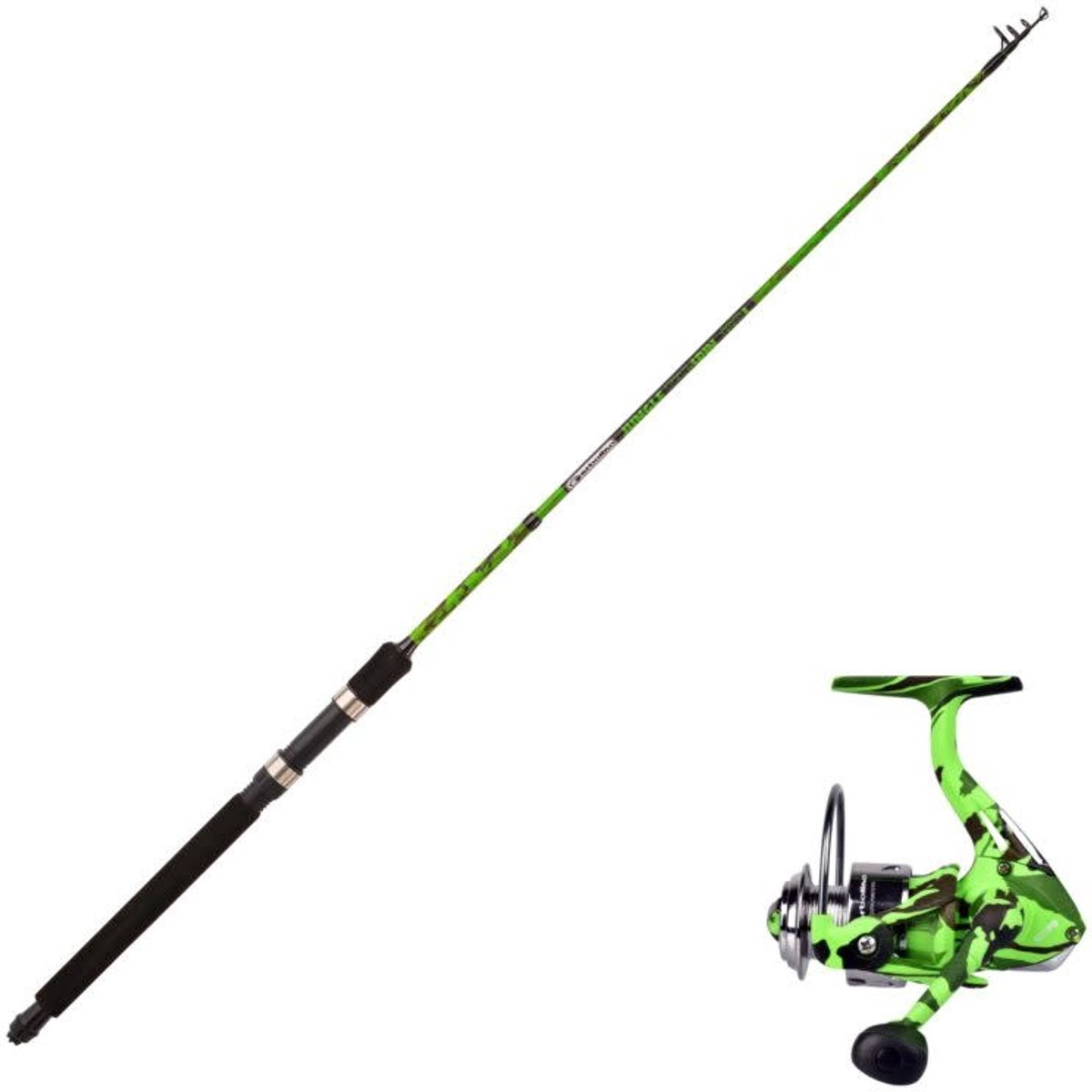 Garbolino Combi Hengel Jungle Telespin 1.50-1.80m - Molen Jungle 101FD