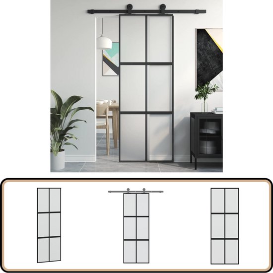Wiesbaden Slide nis schuifdeur 1100 x 2000 x 8 mm nano helder glas
