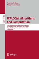 Springer Nature Proceedings Computer Science - WALCOM: Algorithms and Computation
