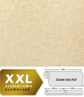 Structuur behang EDEM 9086-23 vliesbehang hardvinyl warmdruk in reliëf gestempeld in used-look glanzend ivoor licht-ivoorkleurig 10,65 m2