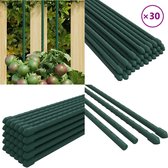 Piquets Pour Plantes De Jardin 30 Pcs Vert 115 Cm Acier Vidaxl 319369 684a821631e278bdfcbb52b0