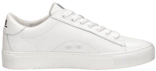 HUB Hook-z Sneakers Heren Leren Sneaker Wit Maat 48 bol