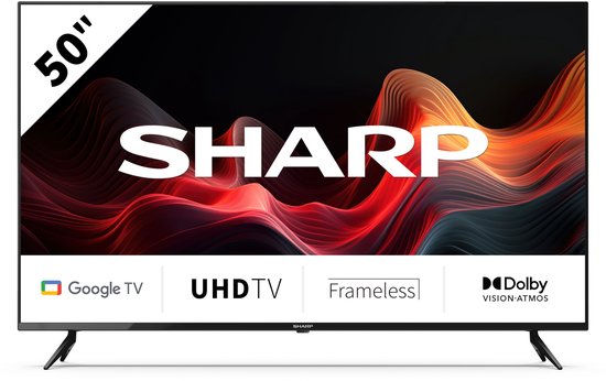 Sharp 50GL4060 - 50 inch - 4K UHD LED TV met Google TV