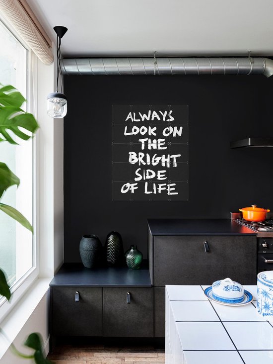 IXXI Always regarder du bon côté de la Life - Décoration murale - Abstrait - 60 x 80 cm