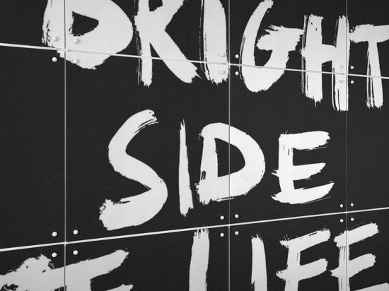 IXXI Always regarder du bon côté de la Life - Décoration murale - Abstrait - 60 x 80 cm