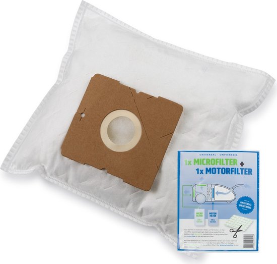 Stofzuigerzakken Princess en Inventum - AAA+ microvezel stofzuigerzakken geschikt voor: Inventum ST306RZA stofzuigerzakken, Inventum ST306BZA en ST306ZZA stofzuigerzak en Princess Silence, Silence Deluxe, 334990, 333001 en 335010 + filterset