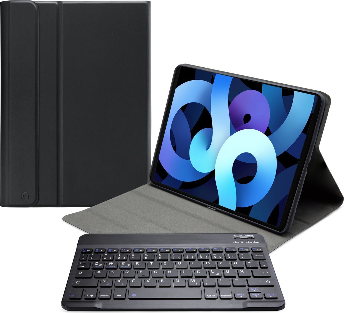 Mobilize Tablethoes geschikt voor Apple iPad Air 4 (2020) Hoes | Mobilize Detachable Bluetooth Keyboard -