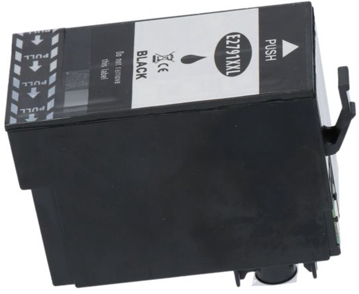 PrintAbout huismerk Inktcartridge 27XXL (T27914010) Zwart Hoge capaciteit geschikt voor Epson
