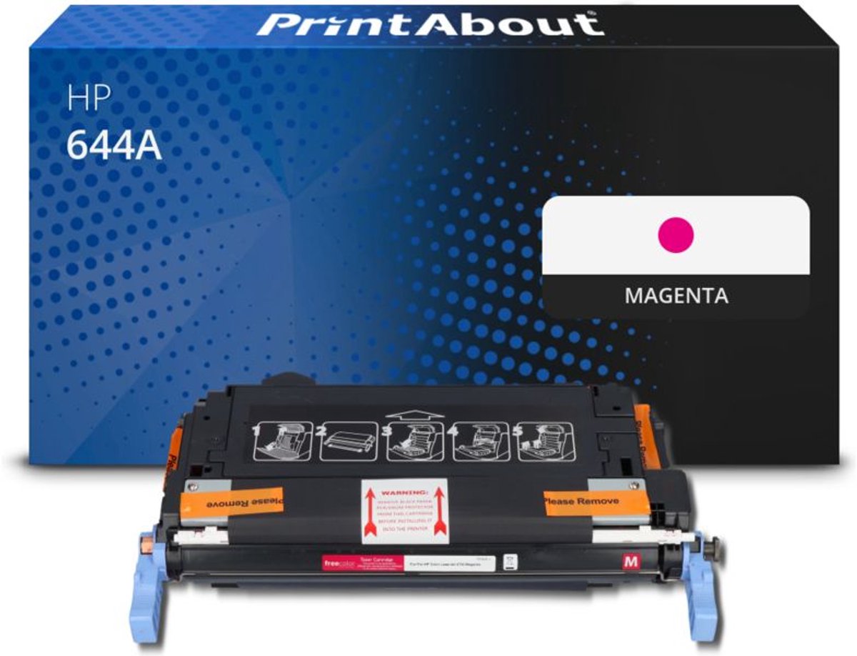 PrintAbout HP 644A (Q6463A) toner magenta