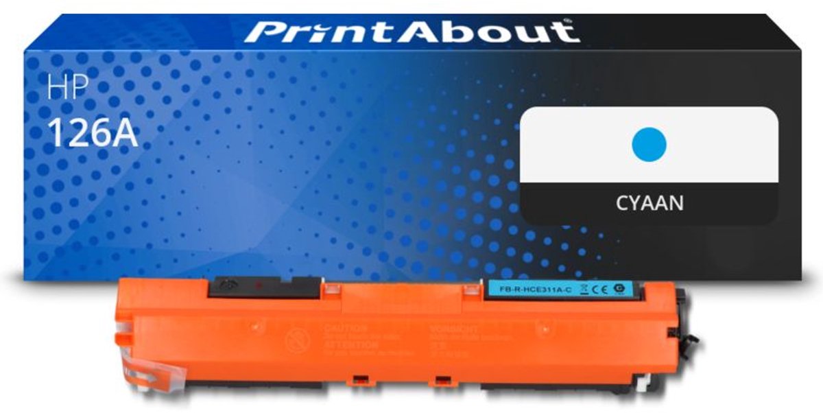 PrintAbout HP 126A (CE311A) toner cyaan