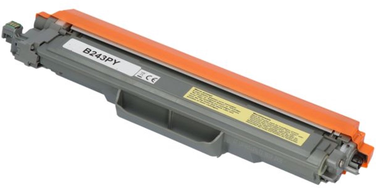 PrintAbout huismerk Toner TN-243Y Geel geschikt voor Brother