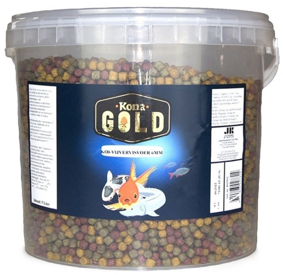 KonaGold Koi Visvijvervoer 6MM 2,5 liter
