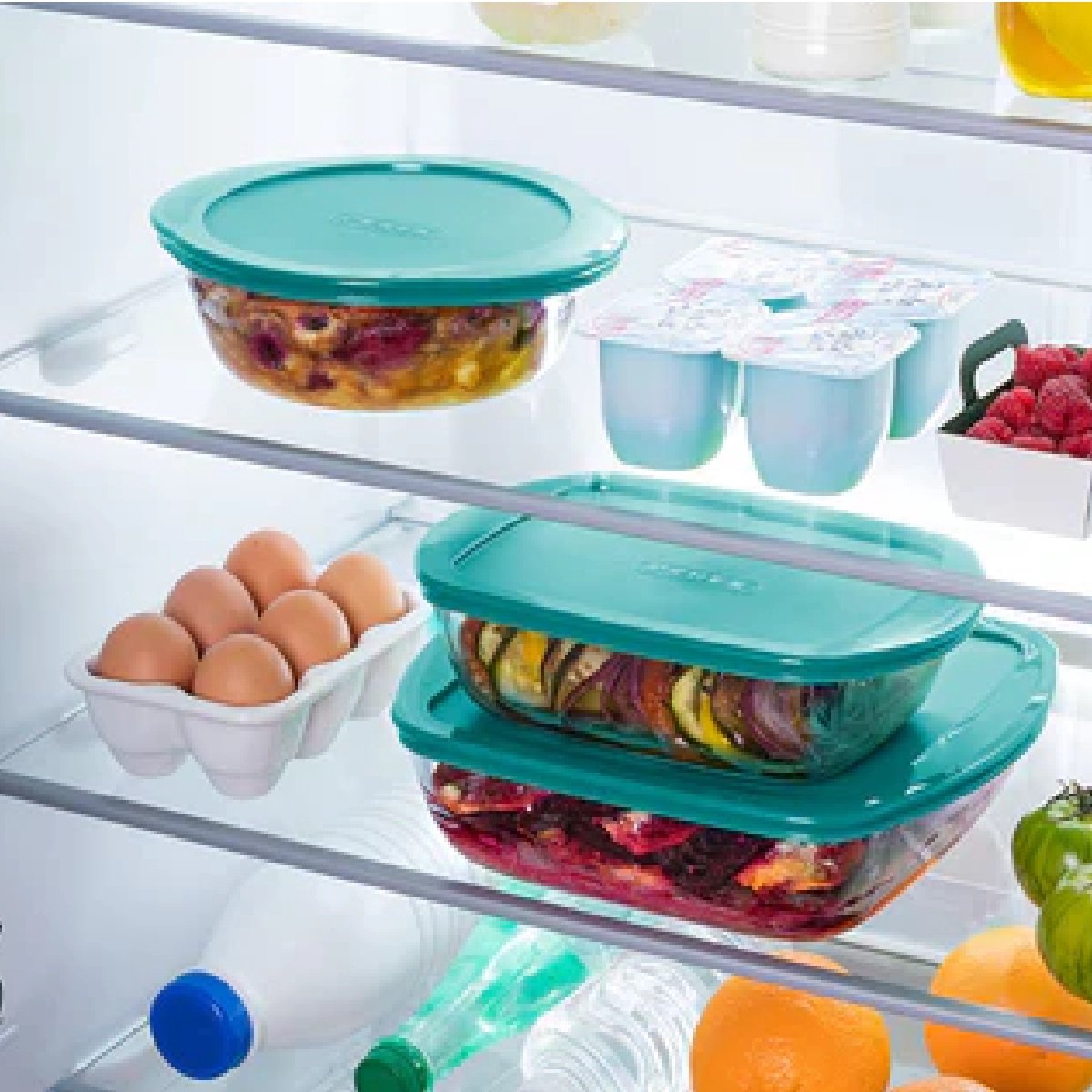 PYREX - Cook & Store Schaal Rechthoek - Inclusief Deksel - 1,1l — cadeau in Kookcadeaus - foto 5