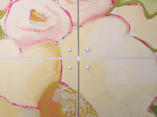 Vase IXXI Flourish, Lucrecia Caporale & Divers - 100 x 140 cm - Support de suspension gratuit - Grande décoration murale et posters - Illustrations, Aquarelle