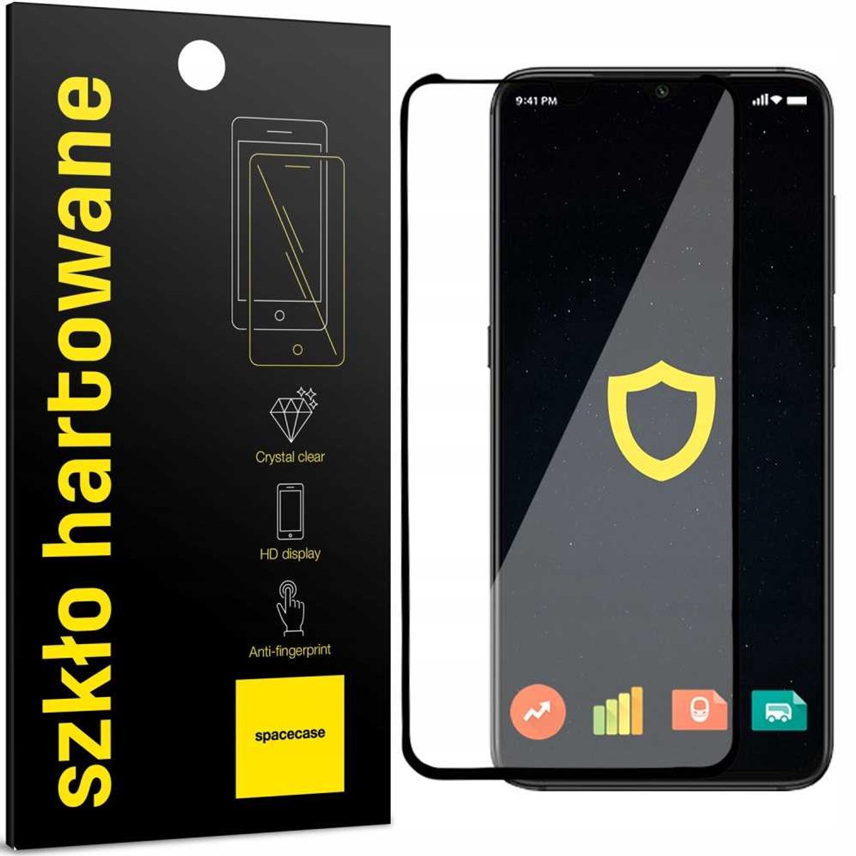 Spacecase 5D Gehard Glas Voor Xiaomi Mi 9 Mi9 Schermbescherming