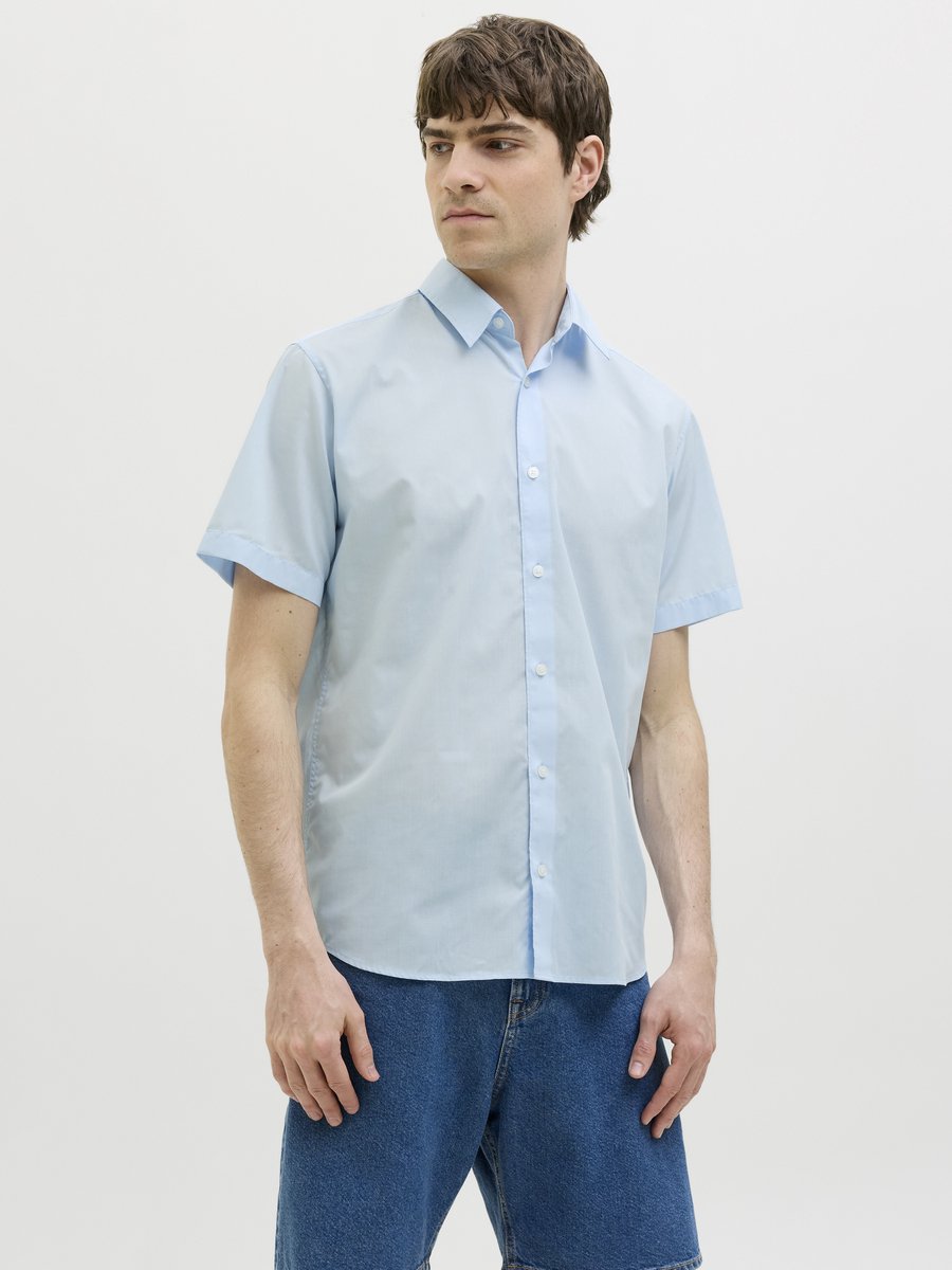 JJ Rebel Gavin Solid Overhemd Heren — afbeelding 2