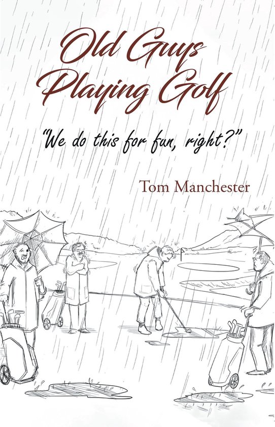 Old Guys Playing Golf - cover
