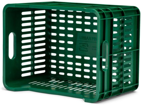Urban Proof fietskrat 15L retro green Recycled 30x22x19cm van Urban Proof — afbeelding 5