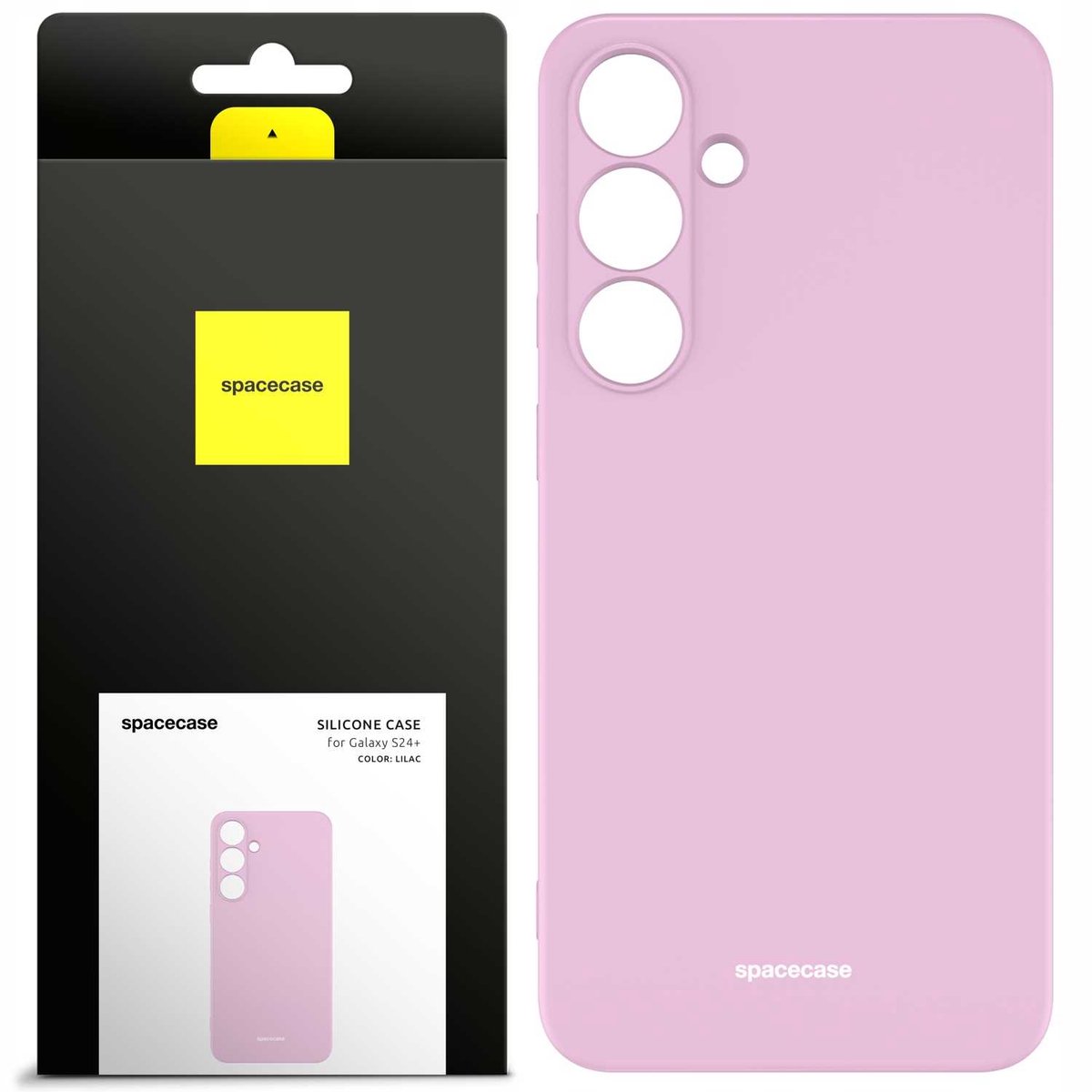 Spacecase Siliconen Behuizing Voor Galaxy S24+ Behuizing Lilac Cover