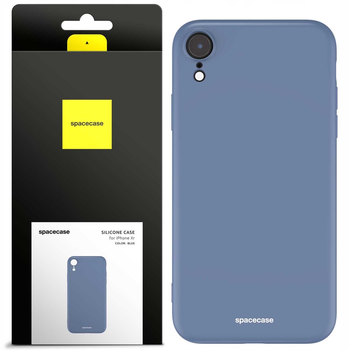 Spacecase Siliconen Hoesje Voor Iphone Xr Blauw