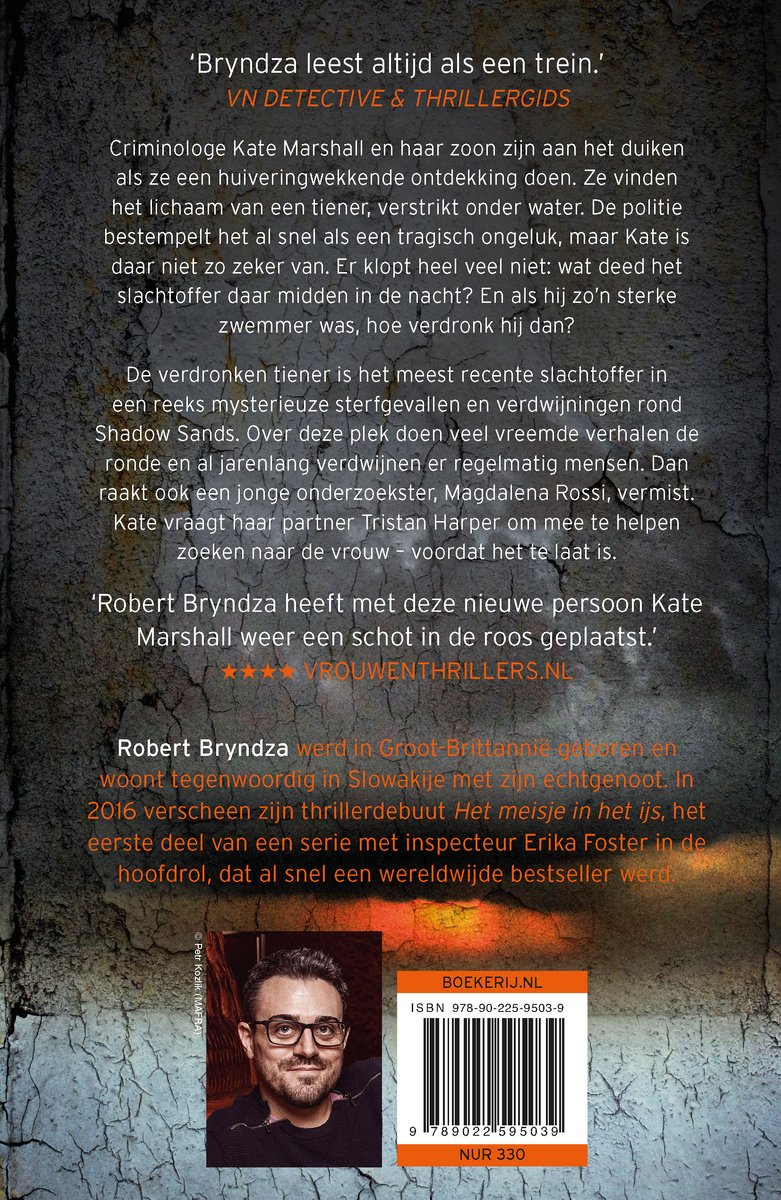 Kate Marshall 2 - Schaduwland - back cover