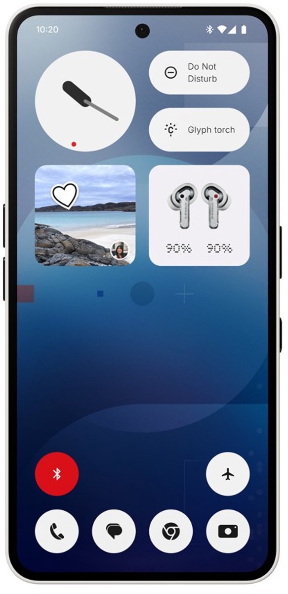 Nothing Phone (3a) - 12/256GB - 5G - Wit – foto 7