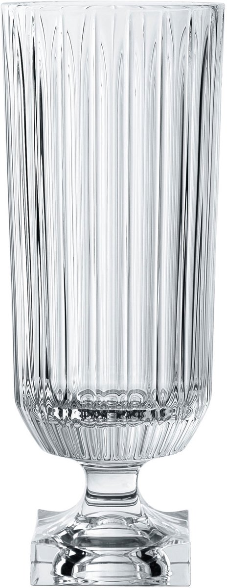 Nachtmann vaas Minerva 40 cm, bloemenvaas, decoratieve vaas met geslepen decoratie, kristalglas, 103635