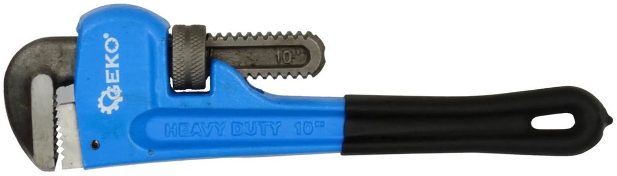 GEKO Heavy-duty pijptang - verstelbare bek - 250 mm - robuust ontwerp