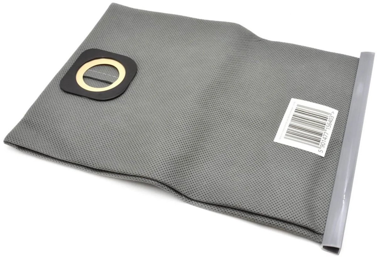GEKO Wasbare stofzak voor nat- en droogzuiger - 345 x 235 mm - 55 mm opening
