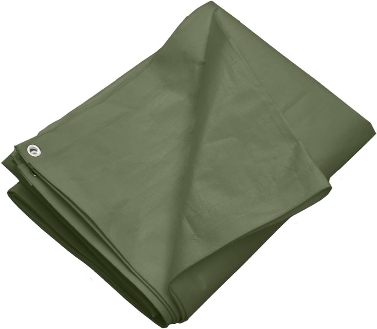 Dekzeil 180 g/m² 6x6 m HDPE wit