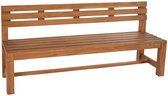 Banc de jardin CLP Augusta - bancs de jardin résistants aux intempéries - avec dossier - bois de teck - teak 240 cm