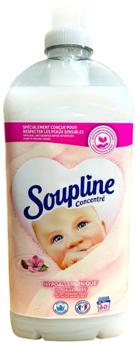 Soupline - Wasverzachter - Hypoallergeen - 56 Wasbeurten - 1350 ml