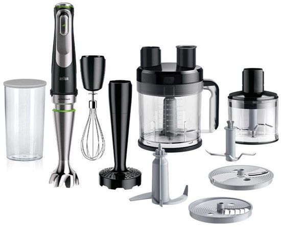 Braun MultiQuick 9 MQ9187XLI - Staafmixer - Zwart