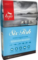 Orijen Whole Prey Six Fish Cat Sardines&Heek - Kattenvoer - 340 g