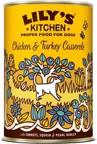 Lily's kitchen dog chicken / turkey casserole (6X400 GR)