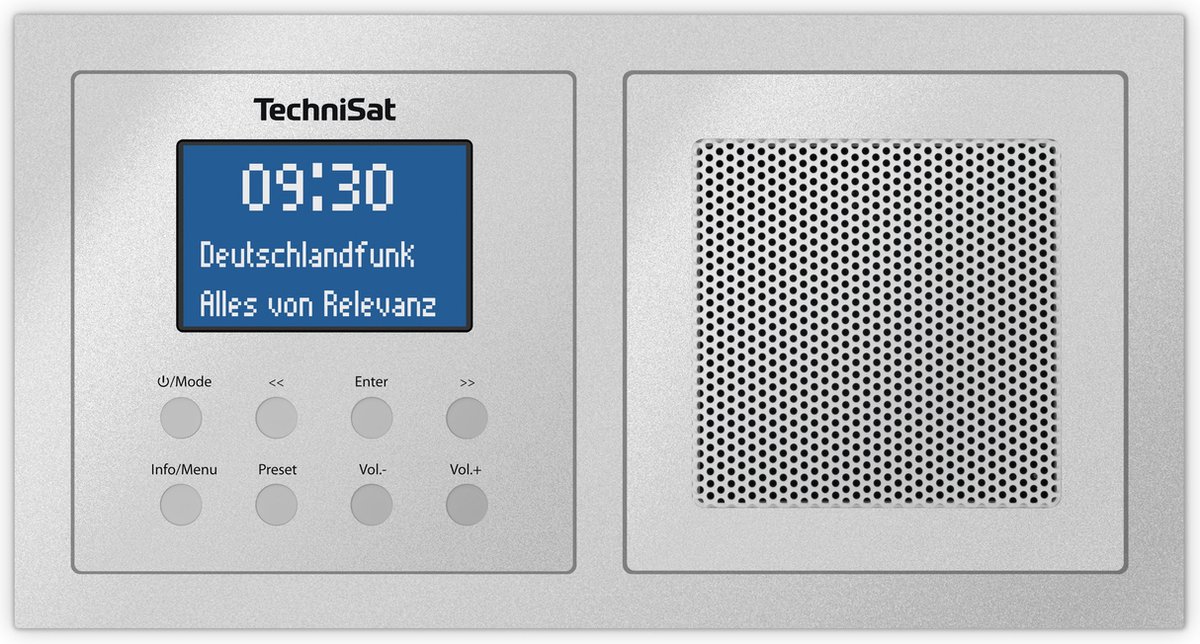 optocht Citroen Betasten Technisat Digitradio UP1, zilver (DAB+/FM, BT) | bol.com