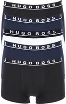 HUGO BOSS trunk (5-pack) - zwart - wit en navy blauw -  Maat: L