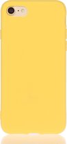 Apple iPhone 8 Hoesje - Mobigear - Color Serie - TPU Backcover - Geel - Hoesje Geschikt Voor Apple iPhone 8