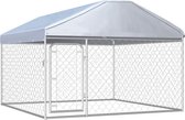 Everest Hondenkennel voor buiten met dak 200x200x135 cm