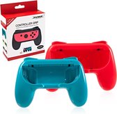 DOBE TNS-851B Controller Grip geschikt voor Nintendo Switch Joy Con (rood + blauw)