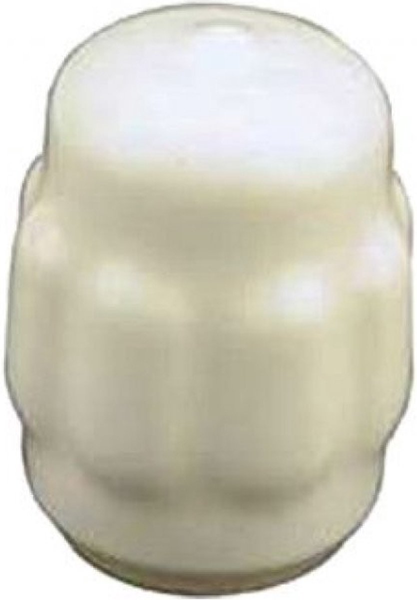 Deurbuffer 65mm Wit Kunststof