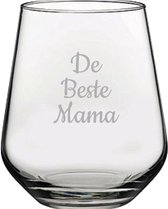 Gegraveerde Drinkglas 42,5cl De Beste Mama