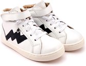 OLD SOLES - kinderschoen - hoge sneakers - bolted - wit/navy - Maat 32